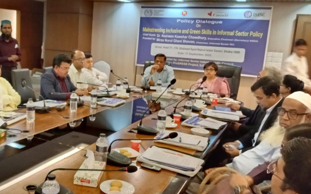 Dialogues on Mainstreaming Informal Sector Policy in Inclusive and Green Skills of Bangladesh